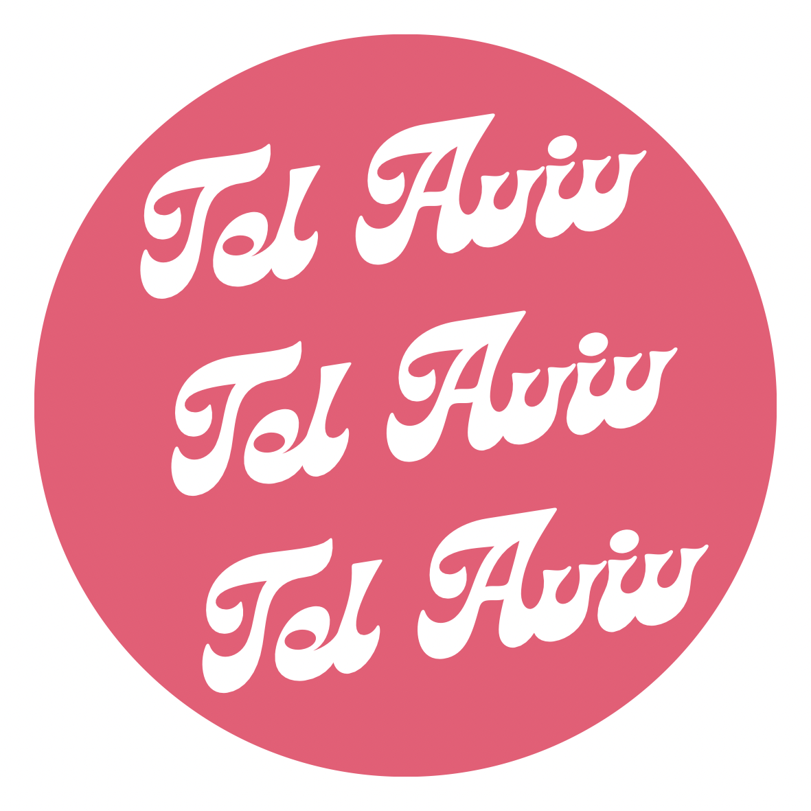 Azhia's Tel Aviv Sticker Set