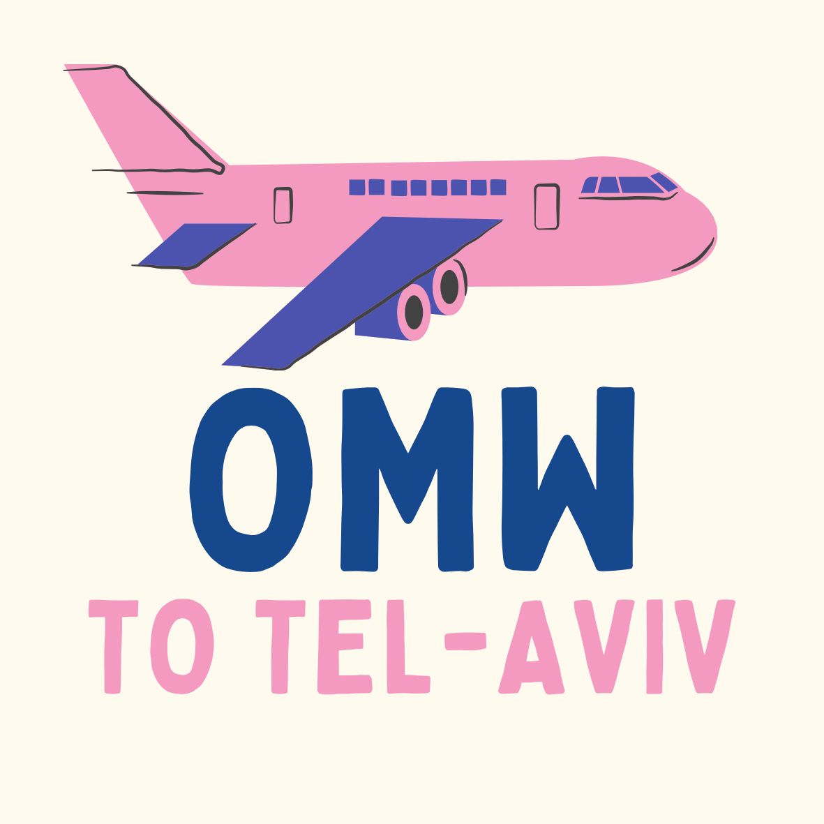 Ruben's Tel Aviv Sticker Set